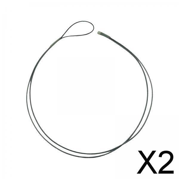 2xExtension Line for Tennis Badminton Racquet Sports Starting Clamp Nylon Wire