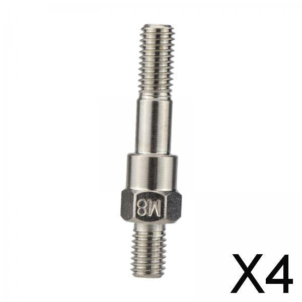 4xHand Rivet Nut Mandrels Rivet Heads Threaded Rivet Nut Tool Riveter Nut Head M8