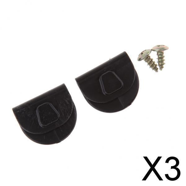 3xClips for Sportster XL883 XL1200 48 72 04-17 Battery Left Side Cover