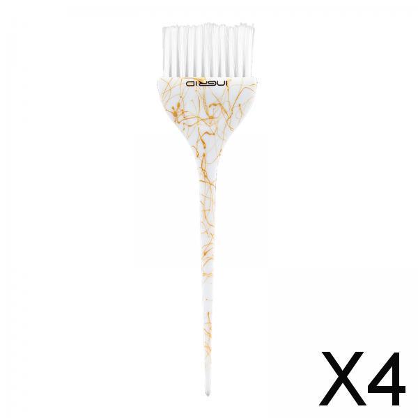 4xSalon Tinting Colours Tint Brush Bleach Mixing Blend for Hair Tint white