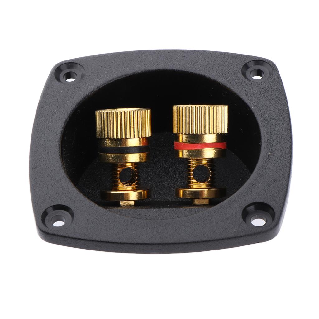 Mini Speaker Box Terminal Round Spring Cup Connector Subwoofer Enclosure 9
