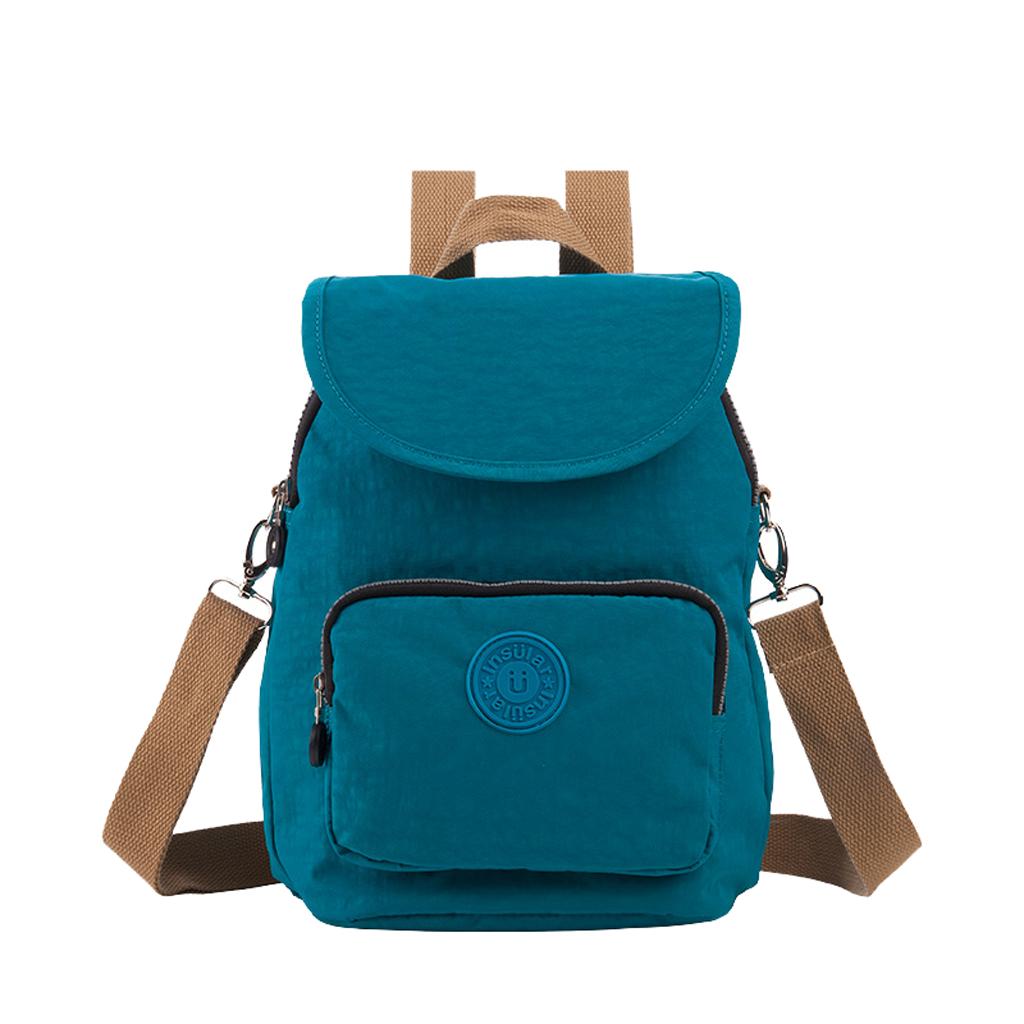Double Shoulder Light Mummy Bag Multifunctional Baby Bag Green