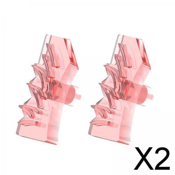 2xFalse Eyelashes Silicone Stamp Eyes Makeup Tool under Eyelash Stamper