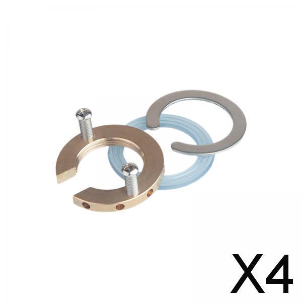 4xSink Faucet Fastener Tool Fixing Parts Easily Install for Kitchen Bathroom Copper