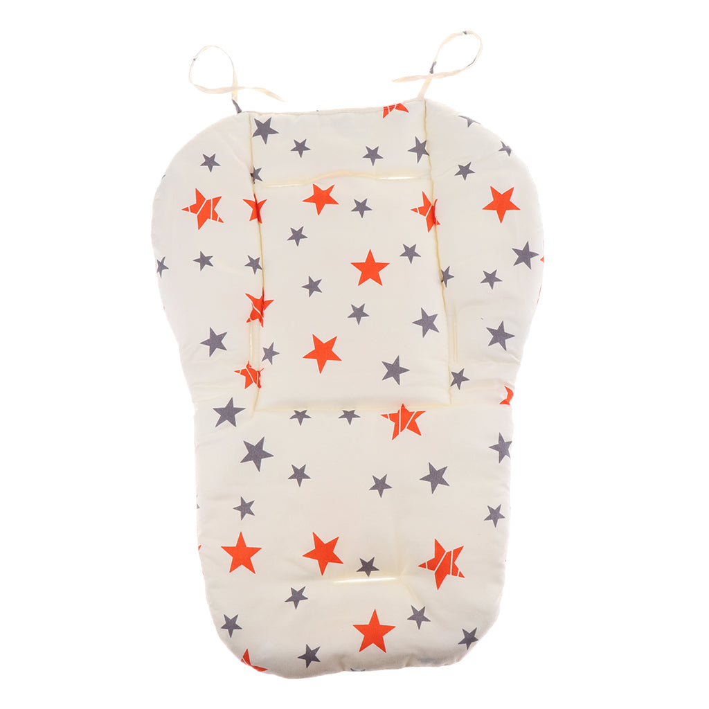 Baby Stroller High Chair Seat Cushion Liner Mat Pad Cover Protector Star