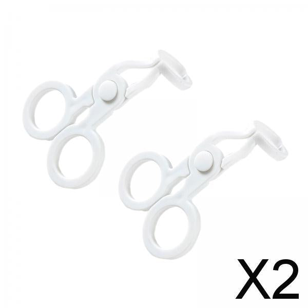 2x2x Contact Lens wearing Aids Home Spread Out Eyelids Eyelid Stretching Tools white
