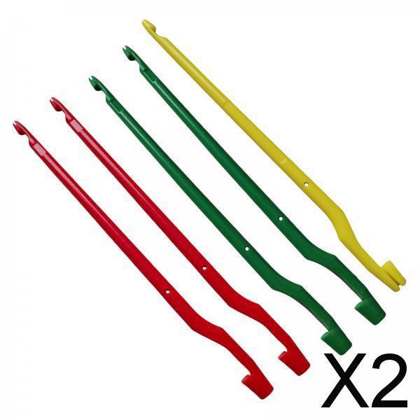 2xFishing Hook Remover Fishing Hook Disgorger Durable Fishing Unhook Extractor 5pcs