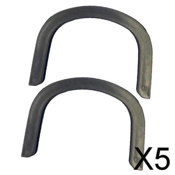 5xSkateboard Deck Guards Protector Crash Rubber Strip for Longboard Boys Grils