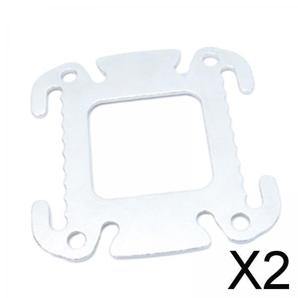 2xDiving Weight Belt Slide Keeper Retainer Rope Slide Buckle for 2inch Webbing