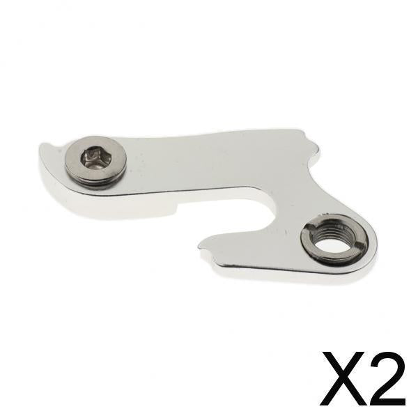 2xBike Rear Derailleur Tail Hook Hanger Extension MTB Adapter With Screws 4#