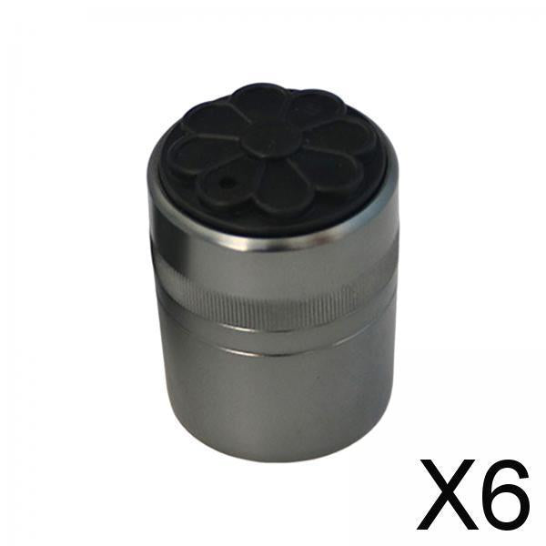 6xFishing Rod Butt Cap Black Easy to Install End Cover Repair Building 41mm