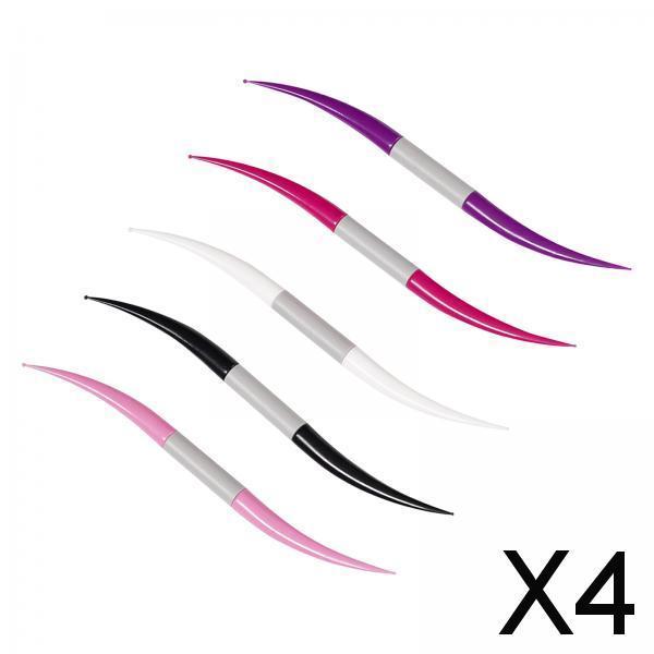 4x5 Pieces Nail Art Pen Detailing Nail Art Dot Tools Pattern Manicure Kit