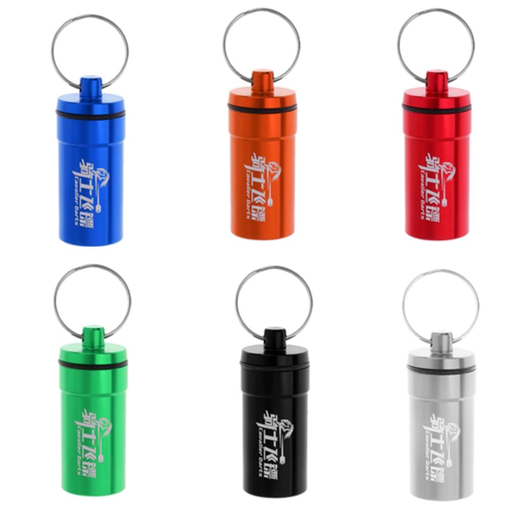 6 Pieces Portable Dart Flight Saver Protector Soft Tip Accessory Storage Box