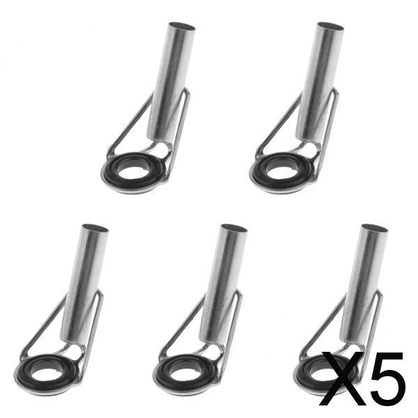 5x5pcs Casting Fishing Rod Guide Ring Tip Top Fitting Rod Building Part 0.55cm