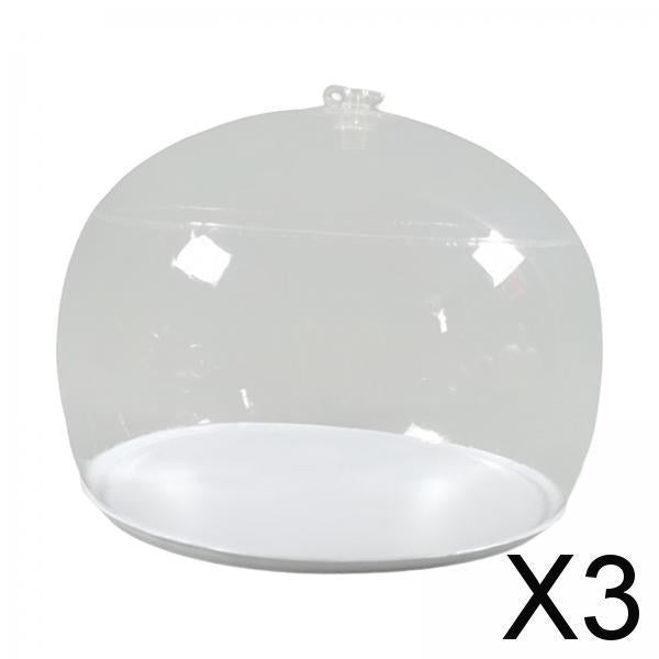 3xInflatable Kids Hat Shaper Hat Holder Hat Display Rack for Wardrobe Storage White