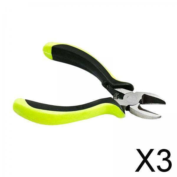 3x4.5 Diagonal Cutting Pliers Wire cut Lightweight for Electronic Repairs"