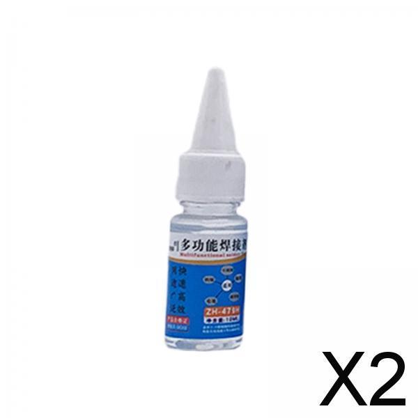 2xSoldering Flux Welding Flux Soldering Flux Liquid for Repairing Iron Copper 10ml
