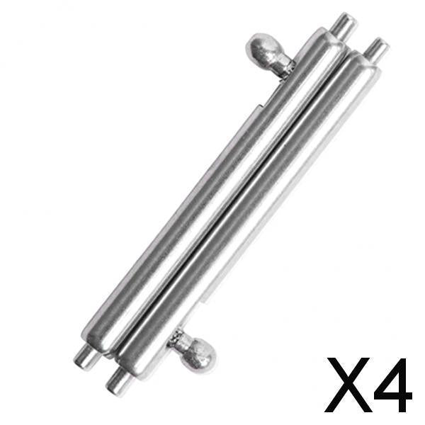 4xStainless Steel Quick Release Watch Strap Spring Bars 15-23mm Pin Links 18MM