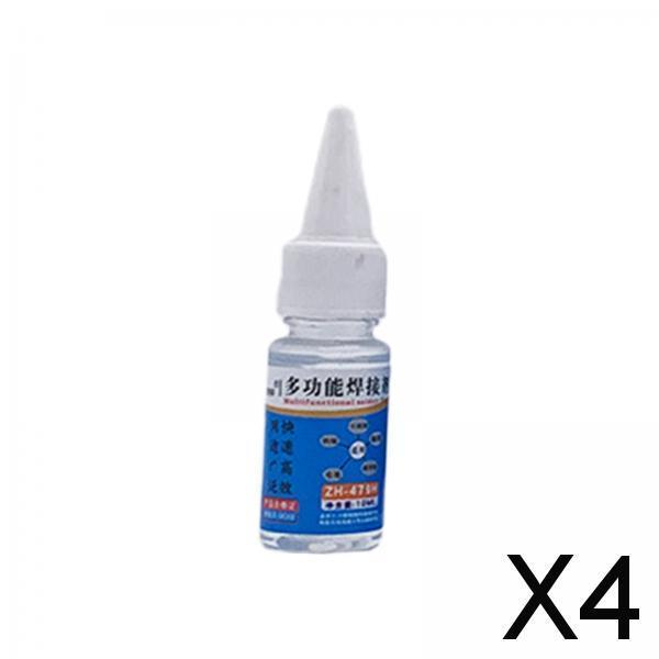 4xSoldering Flux Welding Flux Soldering Flux Liquid for Repairing Iron Copper 10ml