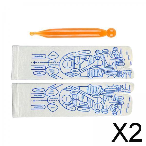 2xFoot Massage Socks Hosiery Relieve Tired Reflexology Socks for Adults Female Socks