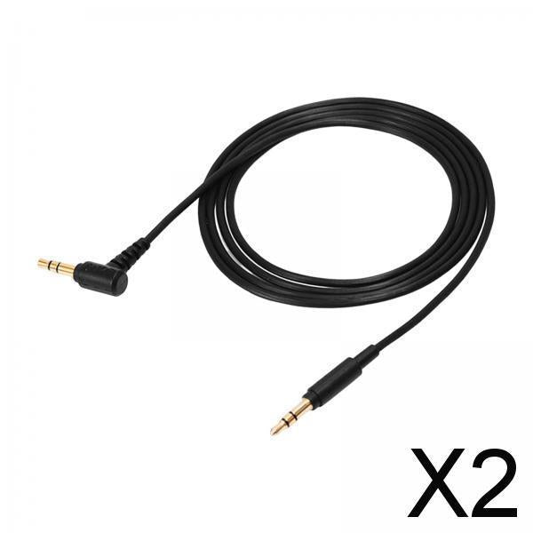 2xHeadphones Replacement Cable Cord for WH-1000x MDR-100Aap MDR-1A