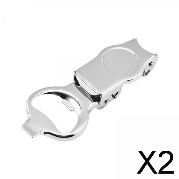 2xFolding Bottle Opener Easy Opening Jars Lid Remover for Picnic Camping Hotel