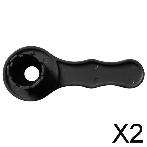 2x8 Section Spiral Air Valve Wrench Inflatable Boat Kayak Paddle Board Tool Black