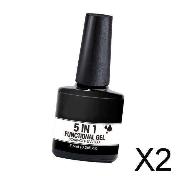 2x5 in 1 Nail Gel Broken Nails Repair Nail Decoration Nail Reinforcement