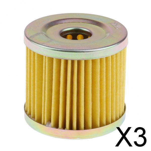 3x40mm Plastic Motorcycle Oil Filter Fit Suzuki AN400 BURGMAN 2007-2012 HF971