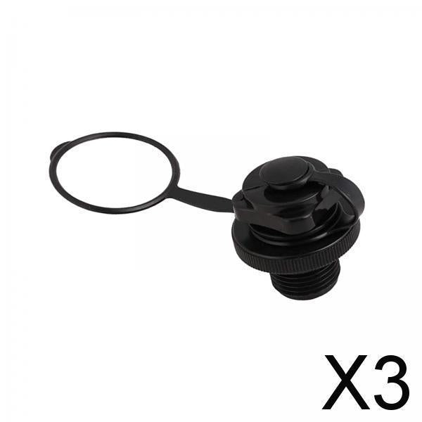 3xAir Valve Cap Boston Valve Universal Simple Using Replacement for Kayak Boat