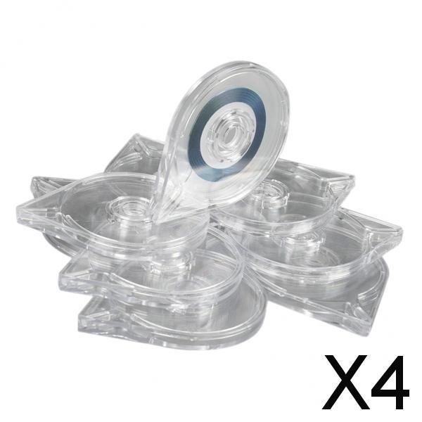 4x10pcs Striping Tape Dispenser Case Only Box Holder Nail Art Tools Manicure