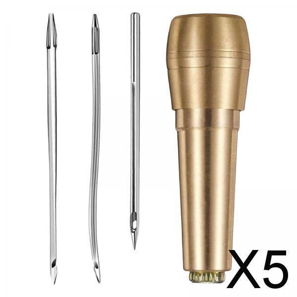 5xNeedle Kit Durable Repairing Tool Sewing Awl for DIY Sewing Heavy Fabric