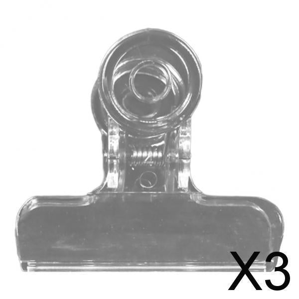 3x4PCS Clear Fly Tying CDC Feather Clip Dubbing Hackle Holding Tools Fly Tying 45mm