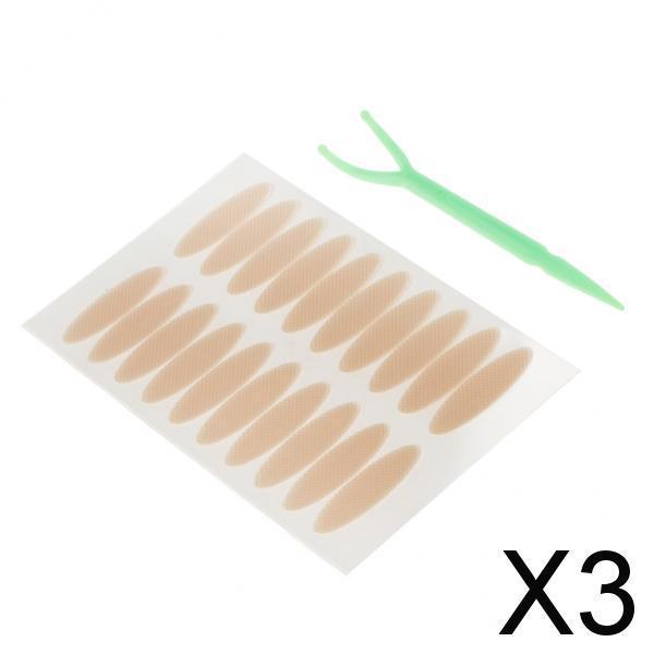 3x200x Invisible Fiber Double Eyelid Lift Strips Tape Adhesive Stickers Wide