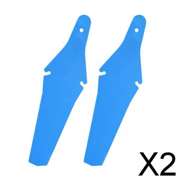 2x2x Bicycle Mudguard Easy to Install Riding Replacement Part Biking Saver Blue