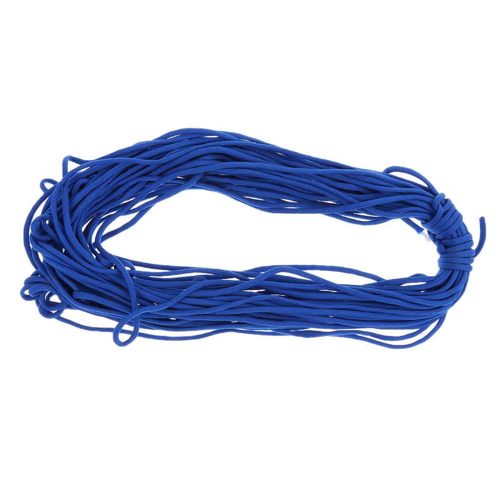 100FT Outdoor Camping Paracord Parachute Cord Rope 7 Strand Core Blue