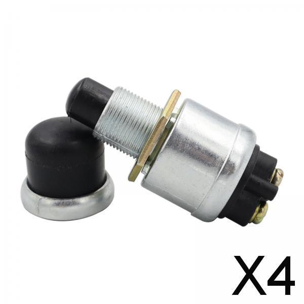 4xEngine Start Push Button 12V / 24V Replace Parts for Tractor ATV Marine