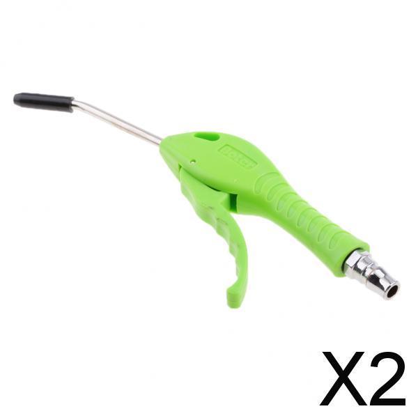 2xHigh Pressure Plastic Air Duster Blow Blower Cleaning Clean Handy Tool Green