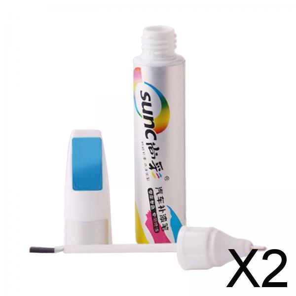 2xCar Touch up Paint Pen Quick Drying 12ml Car Scratch Repair Pen for Byd Blue