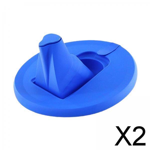2xPaint Can Lid with Spout Folding for Paint Container Paint Bucket Cover