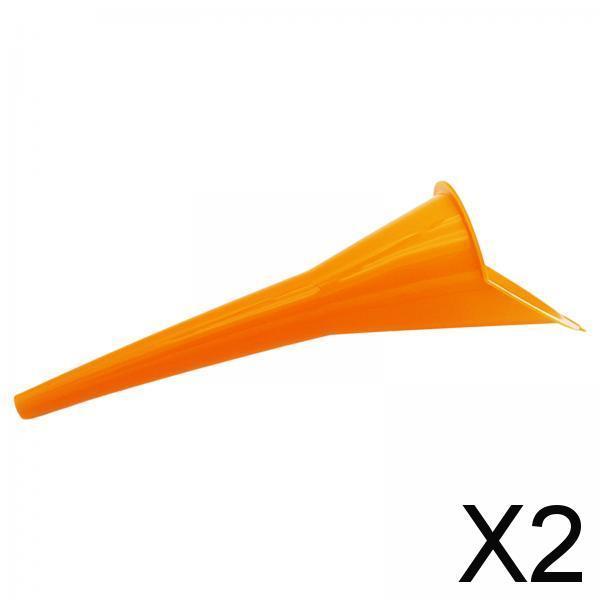 2xAll Purpose Long Neck Funnel PP for Liquids Fuel Fluids