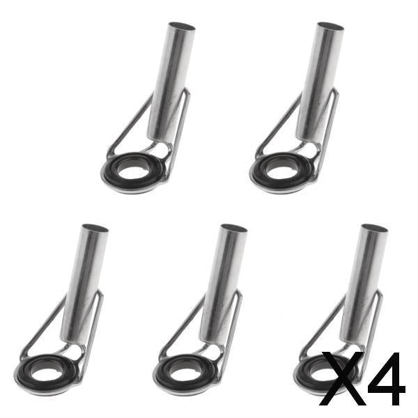 4x5pcs Casting Fishing Rod Guide Ring Tip Top Fitting Rod Building Part 0.55cm