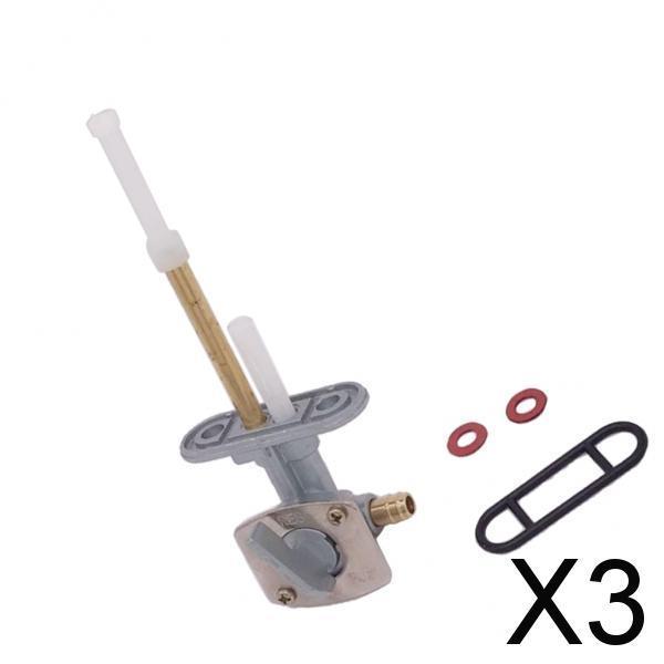 3xFuel Tank Petcock Switch Valve for Yamaha TTR90 TTR125 TTR225 TTR230 TTR250
