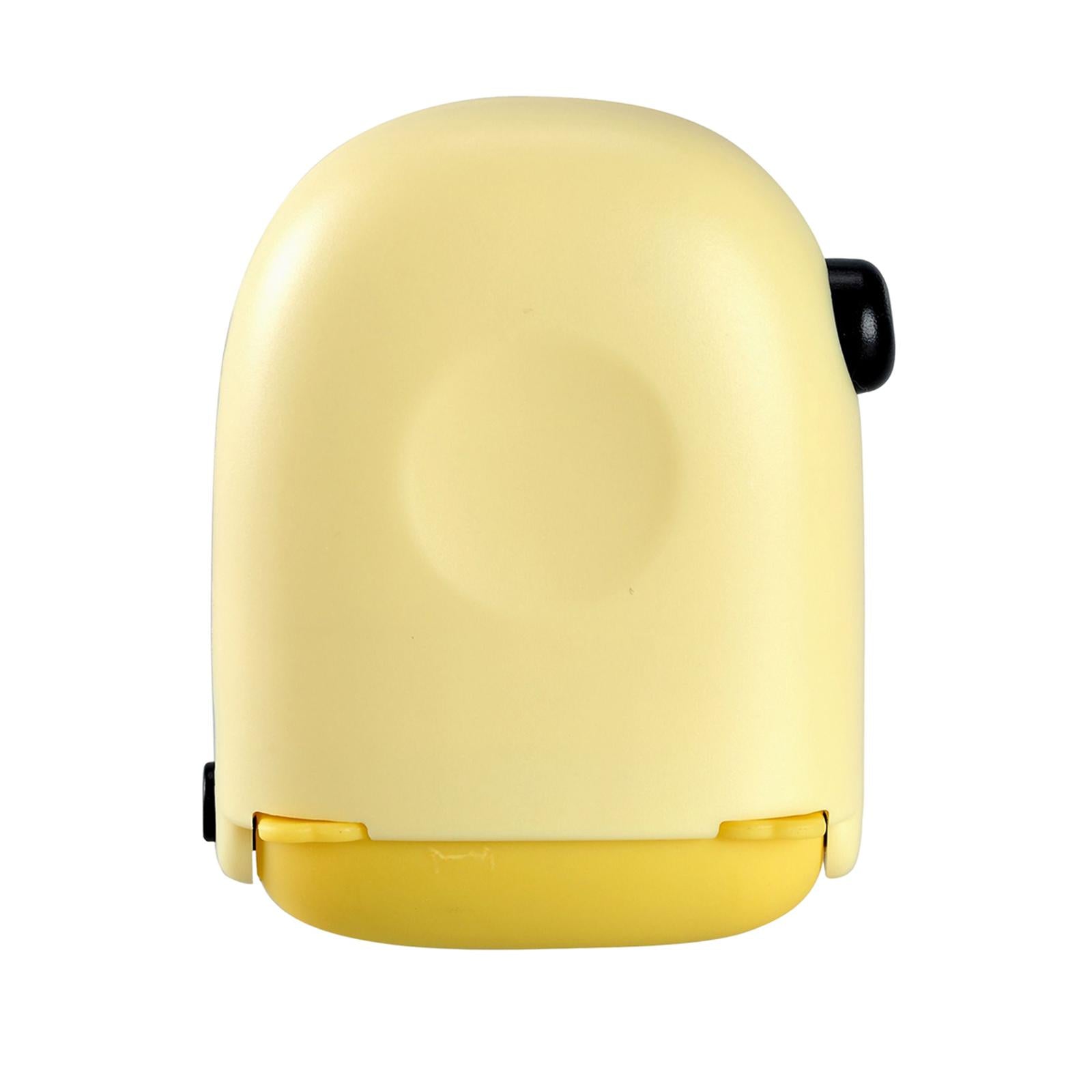 Privacy Roller Box Opener Wide Coverage Lightweight for Messy Code Girls Boy Yellow