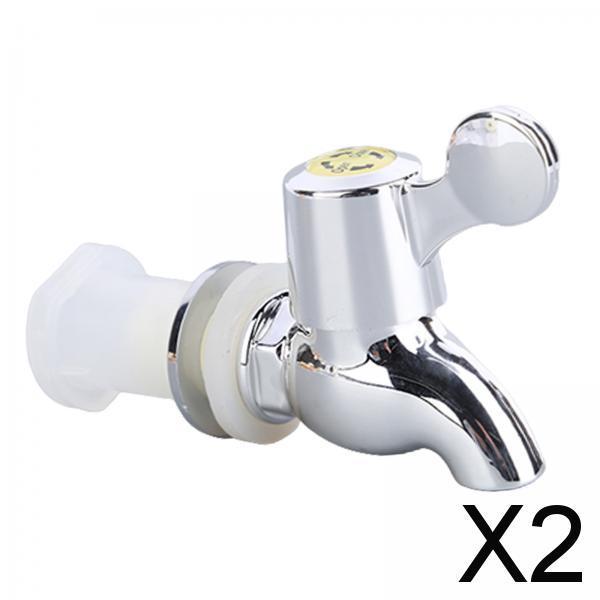 2xWater Pitcher Faucet Juice Dispenser Tap for Kitchen Refrigerator Restaurant Style D