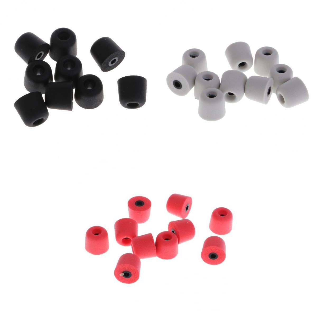 30 Pieces Earbud Memory Foam Eartips Earplug Tips For InEar Headphone 3.0mm