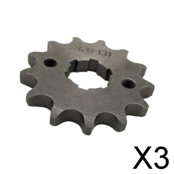 3x428 Chain/Pitch 20mm Front Sprocket Cog for Pit Trail Dirt Bike ATV Quad 13T