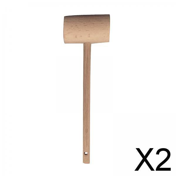 2xBeech Crab Hammer Breakable Smash-able for Shellfish Seafood Meat Chocolate