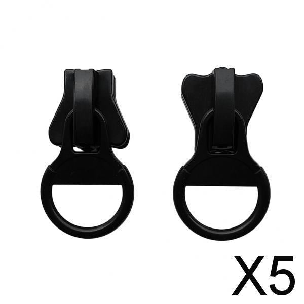 5x2pcs PP #20 Zipper Pulls Zipper Slider Outdoor Camping Repair Gear