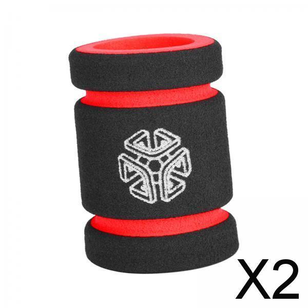2x22mm Tattoo Grip Cover for 1inch Tattoo Tube Grips Wrap Tattoo Pen Cover Red